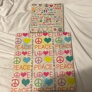 Peace Sign Canvas